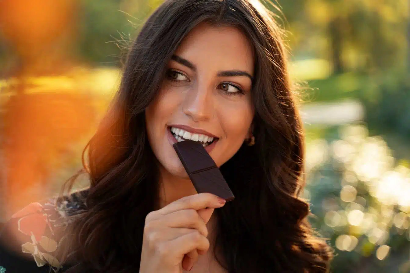 chocolat noir femme